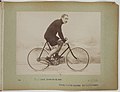 Henri Loste, Champion du Midi, on a Humber bicycle with a Simpson lever chain c. 1894