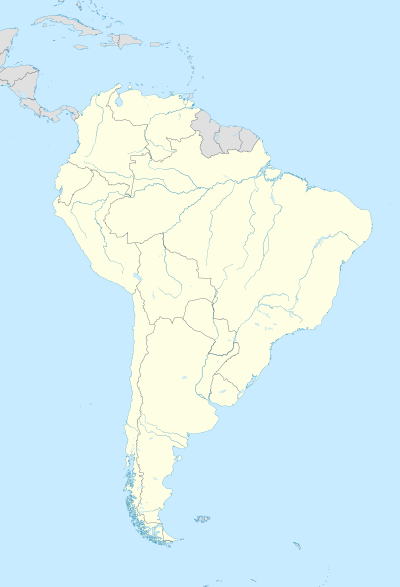2015 Copa Libertadores is located in South America