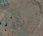 Landsat image of the Cerro Panizos region