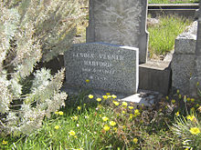 The grave of Lesbia Harford in Kew Cemetery, Melbourne