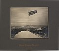 British flag on Mt. Roberts in 1901