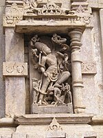 Sculpture at Mamleshwar Temple