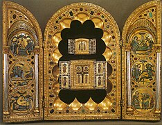 Stavelot Triptych, Morgan Library, New York