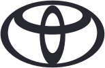 Toyota logo containing all letters of the name in the Latin alphabet.