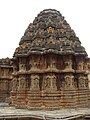 Star pointed shrine from another angle, Chennakeshava temple at Aralaguppe