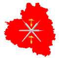 Flag map of Tula Oblast