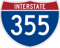 Interstate 355 shield