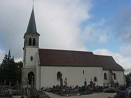 The church in Ossey-les-Trois-Maisons