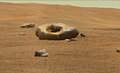 "Doughnut"-shaped rock (Perseverance rover; June 22, 2023).