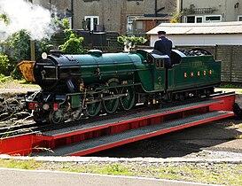 No. 3 Southern Maid on the turntable