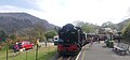 87 arrives into Beddgelert with the Aberglasyn 2022