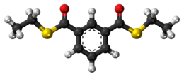 Ball-and-stick model of the ditophal molecule