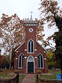 Emmanuel Episcopal Church Front Shot, Port Conway, Virginia, October 2012