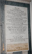 Thomas Charles White memorial