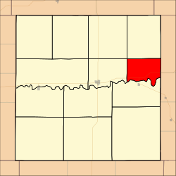 Location in Graham County