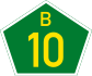 B10 road shield}}