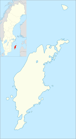 Västergarn is located in Gotland