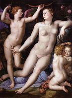 Venus, Cupid and Envy, c. 1548–50