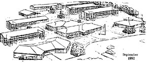 Conceptual Drawing of Carmel College (1992)