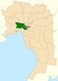 Canley map of Melbourne (2013)