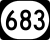Kentucky Route 683 marker