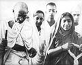 Gandhi and Sarojini Naidu