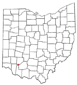 Location of St. Martin, Ohio