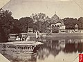 Suraj Mal's Cenotaph at Govardhan, a photo by William Henry Baker, c.1860.