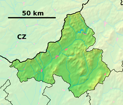 Podlužany is located in Trenčín Region