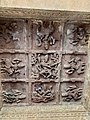 Nataraja and directional deities carved in ceiling