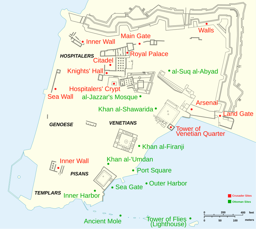 Crusader and Ottoman Sites in Acre