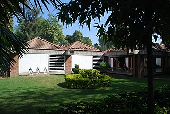 Gandhi Memorial Institution by architect Charles Correa (1958-1963)
