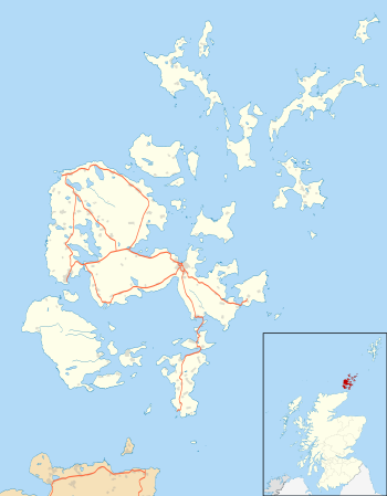 North Caledonian Football Association is located in Orkney Islands