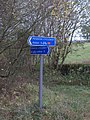 Signpost near Slaggyford, Northumberland