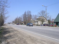 Tartu road in Mõigu.
