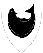 Coat of arms of Tranøy Municipality (1987-2019)