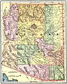 Image 81898 map of the Arizona Territory (from History of Arizona)