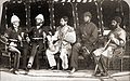 Image 50King Yaqub Khan with Britain's Sir Pierre Louis Napoleon Cavagnari, 26 May 1879, on the occasion of the signing of the Treaty of Gandamak (from History of Afghanistan)
