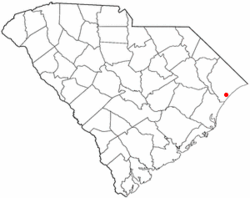 Location in Horry County, South Carolina