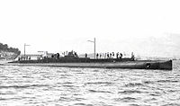 The submarine Sané (1916) in her 1916 configuration