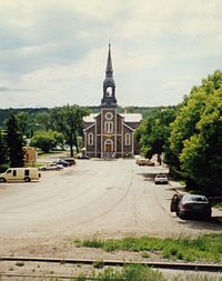 Sacred Heart Church in Lebret