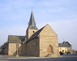 The church of Saint-Cyr-et-Sainte-Julitte