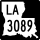 Louisiana Highway 3089 marker