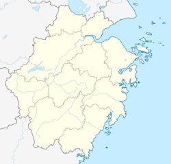 Zhuji is located in Zhejiang