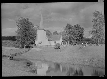View of the church (c. 1950)