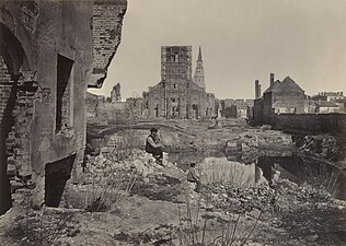 "Ruins in Charleston, S.C." from Photographic Views of Sherman's Campaign, 1865 or 1866