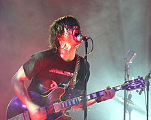 Ryan Adams (pictured) and Caitlin Cary were the two members active throughout Whiskeytown's lifespan.