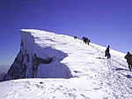 A group of mountaineers on Trem (2005 winter climb)