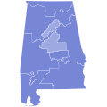 2016 Alabama Republican presidential primary by congressional district