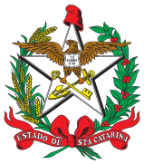Coat of arms of Santa Catarina State, Brazil